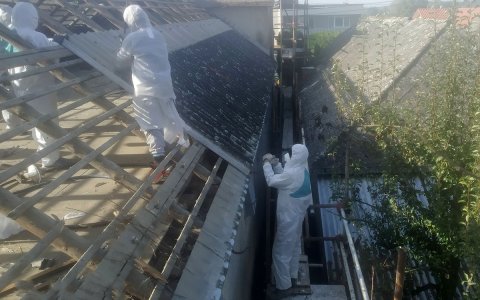 Likvidacia azbestovej strechy